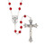 Ruby  Rosary for Confirmation