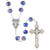 Sapphire Murano Rosary