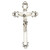 Pearlized White Epoxy Wall Crucifix