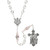 Crystal Sacred Hearts Guilia Signorelli Rosary