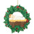 Manger Wreath Ornament 