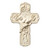 Baptism Cross for Catholic Baby GIrls