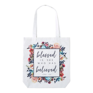 8/pk US Gifts Blessed is She Who Has Believed Crystal Pens 