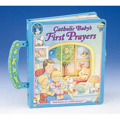 Catholic Baby's First Prayers Board Book with Handle [Consumer