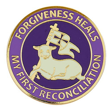 Forgiveness Heals Pins - 12/pk - [Consumer]Catholic Gifts & More