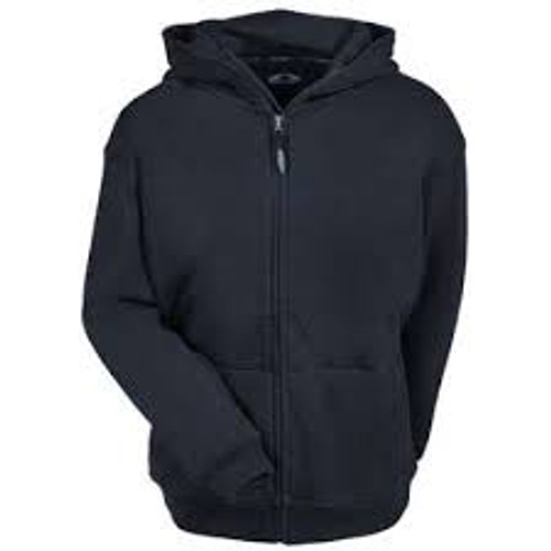 Full Zipper Hooded Sweatshirt Adult NVY