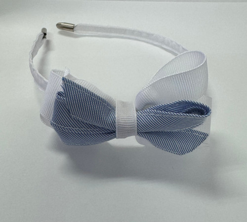 Bow on covered Headband BPS017