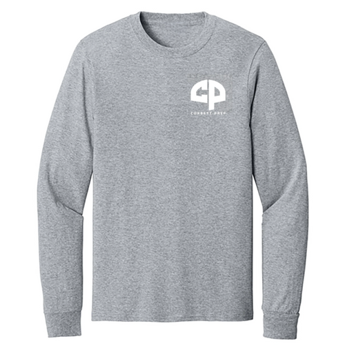 Port & Co Long Sleeve Core Cotton Tee CP/W