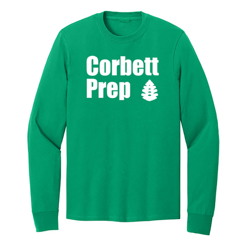  Port & Co Long sleeve Core Cotton Tee CT/W