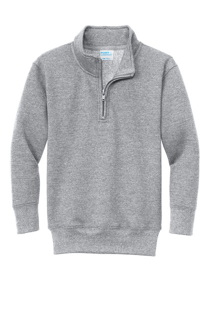 Port & Co Adult Core Fleece 1/4-Zip Pullover Sweatshirt W