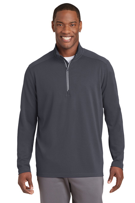 Pullover Sport-Wick Textured 1/4 Zip EFC
