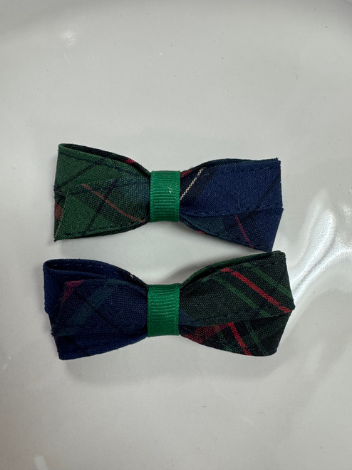 P57 Plaid Pigtail Boutique Bows