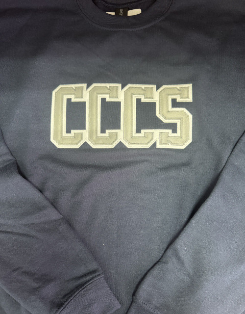 **NEW** CCCS Varsity Text Sweatshirt Crewneck  (Youth)