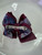 P53/82 P53009 Plaid & Ribbon 4 looped bow