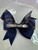 P57 Plaid & Ribbon Bow with Two-Toned Ribbon Knot