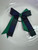 P81 Large 2-Layered Plaid & Ribbon Bow