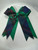 P81 Plaid 2-layered Cheer Bow