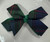 P81 Plaid & Ribbon 4 looped bow