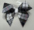 P8B  Plaid Bow with Tails