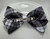 P8B Large 2 1/4" x 6" wide plaid bow