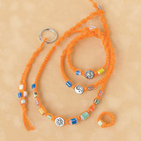 Hip Orange Hemp Jewelry Kit