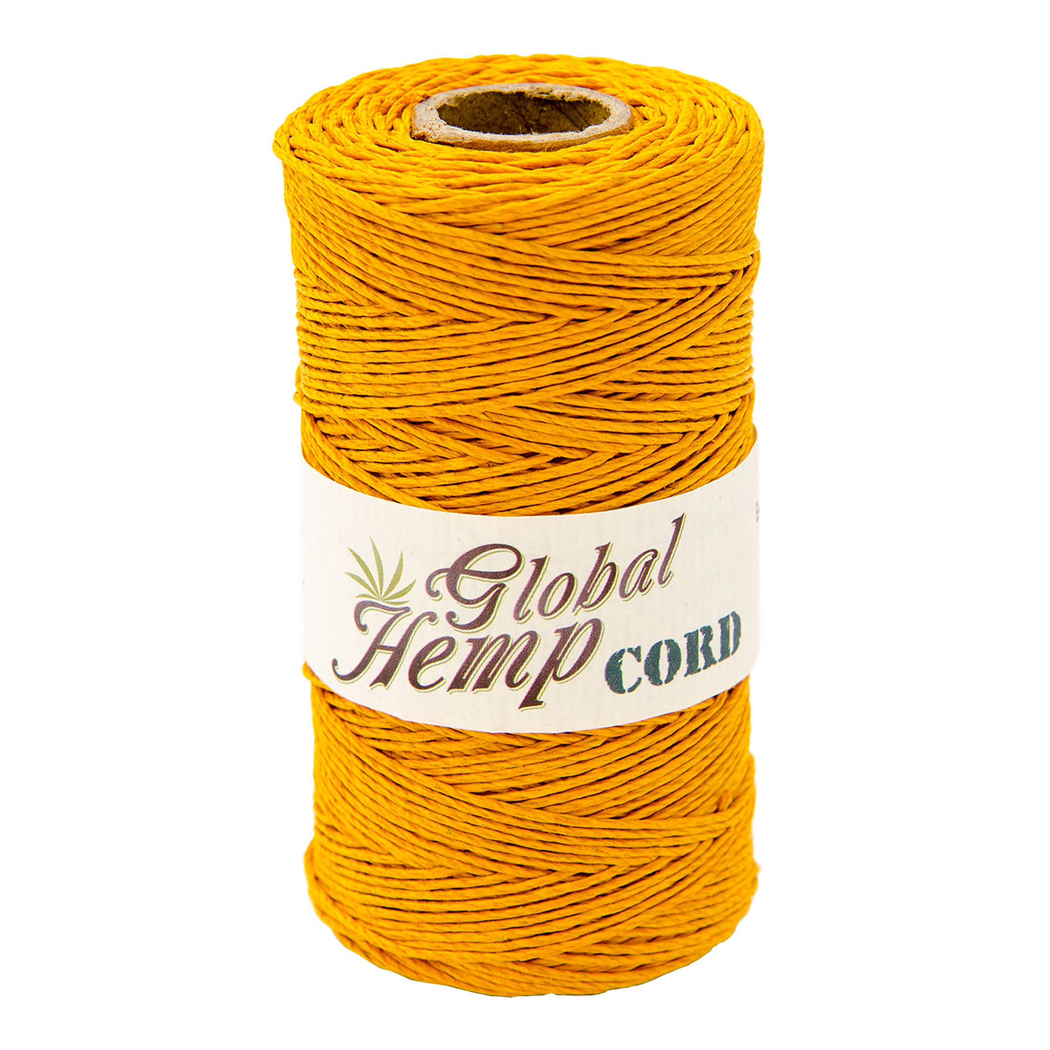 Pastel Orange Polished Hemp Cord - 1 mm - 410 Feet - Global Hemp