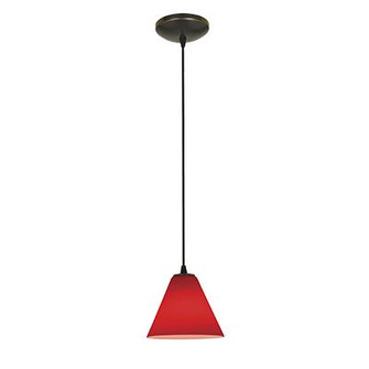 Pendant (7|28004-1C-ORB/RED)