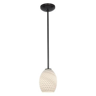 Pendant (7|28023-1R-ORB/WHTFB)