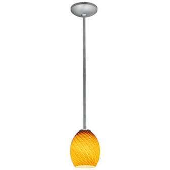 LED Pendant (7|28023-3R-BS/AMBFB)