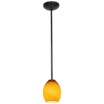 LED Pendant (7|28023-3R-ORB/AMBFB)