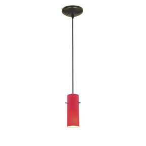LED Pendant (7|28030-3C-ORB/RED)