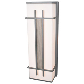 Outdoor LED Wall Mount (7|20100LEDDMG-SAT/ACR)