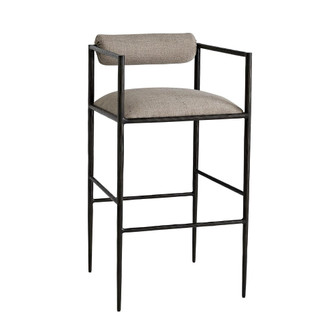 Barbana Bar Stool Pewter Texture (314|4709)