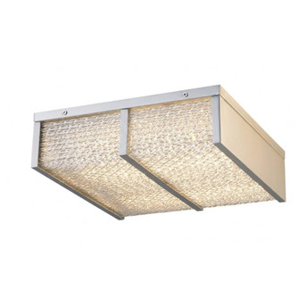 Cermack St. 10''W Square LED Flushmount in Chrome (4450|HF1123-CH)