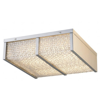Cermack St. 12''W Square LED Flushmount in Chrome (4450|HF1124-CH)