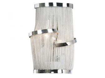 Mullholand Drive Chrome Chain Wall Sconce (4450|HF1404-CH)