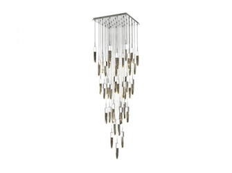 Aspen  41 Light Multi  Pendant in Polished Chrome with Bubbled Crystal (4450|HF1903-41-AP-CH)