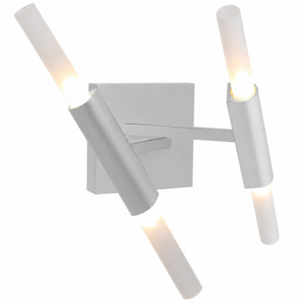 San Vicente 14''W 2-Light Sticks LED Wall Sconce in Chrome (4450|HF8052-CH)