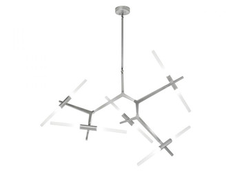San Vicente 39'' Chandelier in Matte Chrome (4450|HF8059-10-CH)
