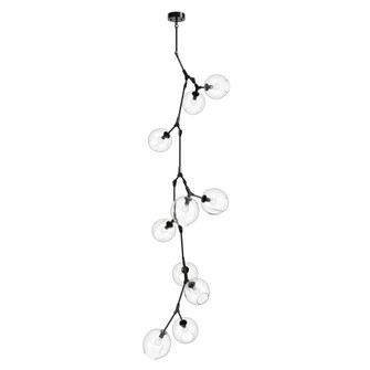 Fairfax 10-Light 26''W Chandelier in Dark Bronze/Clear Glass (4450|HF8080-DBZ)