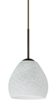 Besa Bolla Pendant Bronze Cocoon 1x50W Candelabra (127|1BC-412260-BR)