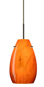 Besa Pera 9 Pendant Bronze Habanero 1x100W Medium Base (127|1JC-4126HB-BR)