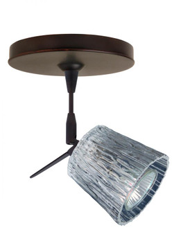 Besa Spotlight Nico 3 Bronze Clear Stone 1x50W Halogen Mr16 (127|1SP-514500-BR)