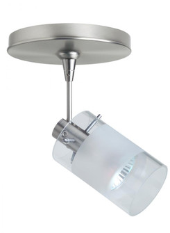 Besa Spotlight Scope Satin Nickel Clear/Frost 1x50W Halogen Mr16 (127|1SP-6524EC-SN)