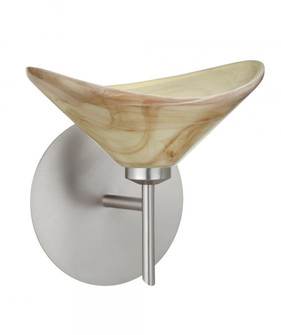 Besa Wall Hoppi Satin Nickel Mocha 1x40W G9 (127|1SW-191383-SN)