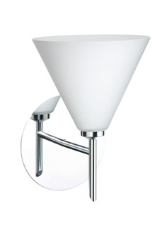 Besa Wall Kani Chrome Opal Matte 1x40W G9 (127|1SW-512107-CR)