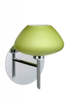 Besa Wall Peri Chrome Chartreuese 1x40W G9 (127|1SW-541035-CR)