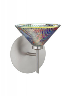Besa Wall Swirl Satin Nickel Dicro Swirl 1x40W G9 (127|1SW-550493-SN)