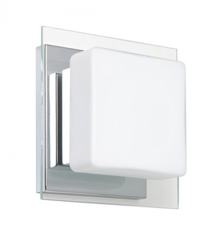Besa Wall Alex Chrome Opal/Clear 1x50W G9 (127|1WS-773539-CR)