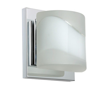 Besa Wall Paolo Chrome Opal Frost 1x50W G9 (127|1WS-787399-CR)